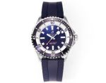 GR Factory Breitling 42MM in Diameter Sapphire Glass Mechanical Movement Blue Watch